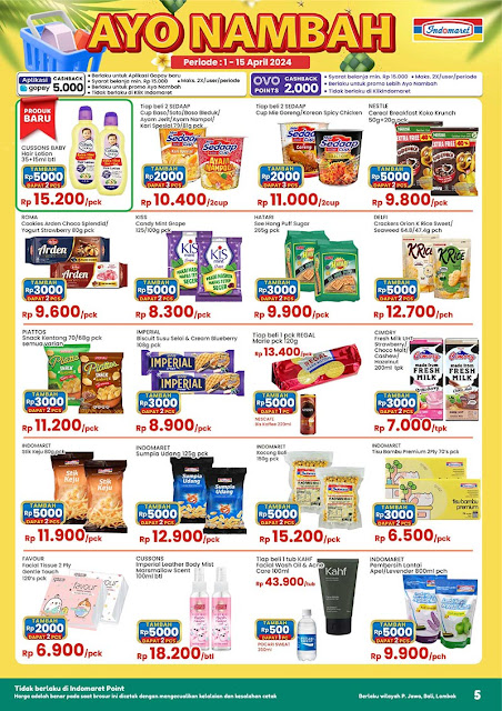 Promo Indomaret Super Hemat Periode 1 - 15 April 2024