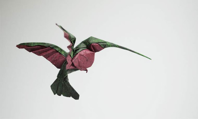 Incríveis animais feitos de origami por Hoang Tien Quyết