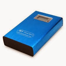 MY Power Bank LED Powerbank 12000mAh Blue