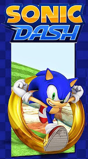 Screenshots of the Sonic dash for Android tablet, phone.