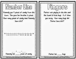 http://www.teacherspayteachers.com/Product/My-Little-Book-of-Subtraction-Strategies-981837