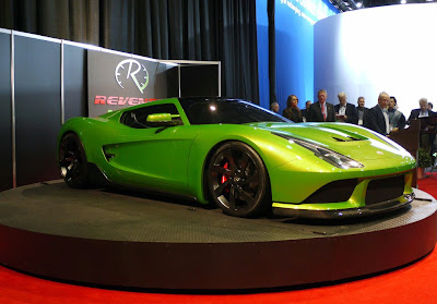 revenge verde supercar live detroit