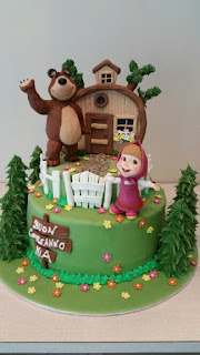 Tortas Decoradas con Masha y el Oso