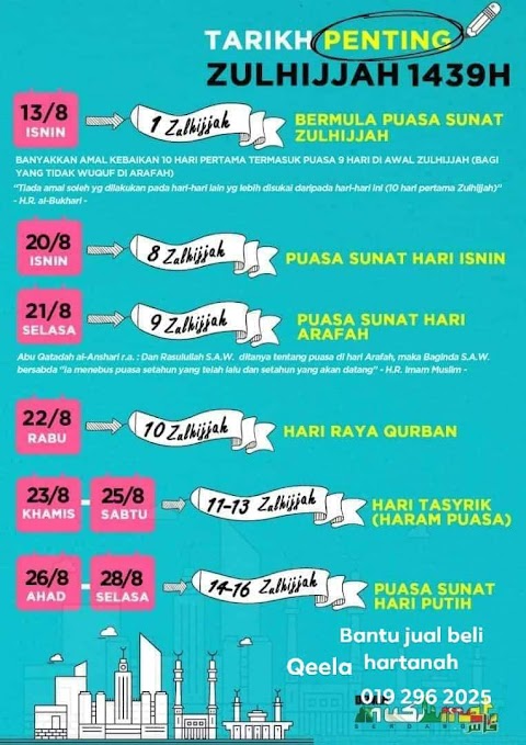 puasa sunat zulhijjah 2019