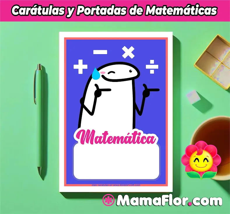 Portadas Bonitas de Matemática Flork