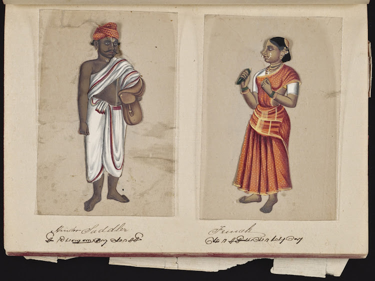 Hindoo Saddler and Female