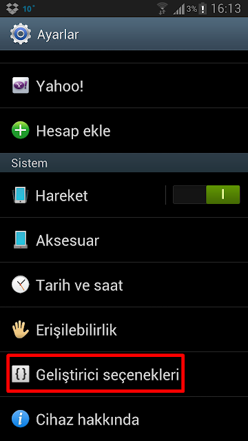 Galaxy S3 Kırmızı Çerçeve Sorunu