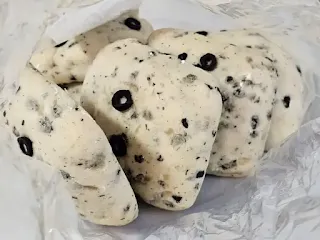 Black Olive Bread from Costco Korea