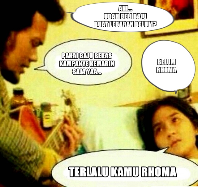 24 Meme Lucu "Rhoma-Ani" Drama Lebay Bikin Ketawa Ngakak 