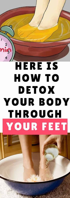 Here Is How To Detox Your Body Through Your Feet