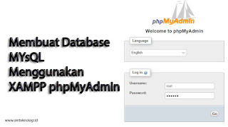 Membuat Database Mysql Menggunakan XAMPP