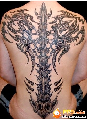 tattoo design on back mens tribal tattoos. tattoo design on back