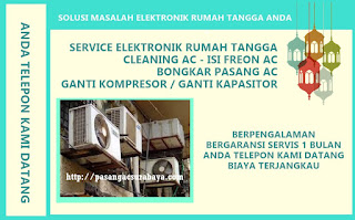 Bongkar Pasang AC Lokasi Surabaya