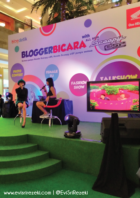 Blogger Bicara with All New Scoopy eSP dan Diana Rikasari