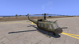 UH-1DをArma3に実装のMedium Utility Helicopters MOD