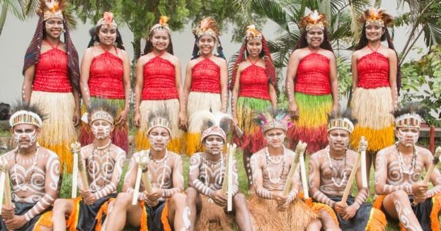 Lirik lagu  daerah dari  Nusa Tenggara Timur NTT Papua  
