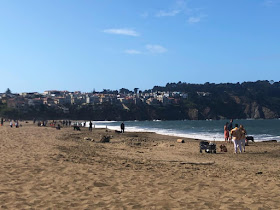 promenade à Baker Beach San Francisco