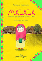 Capa do livro Malala de Adriana Carranca