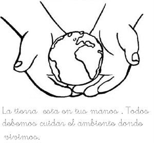 colorear Día mundial del medio ambiente - Colorear dibujos ...