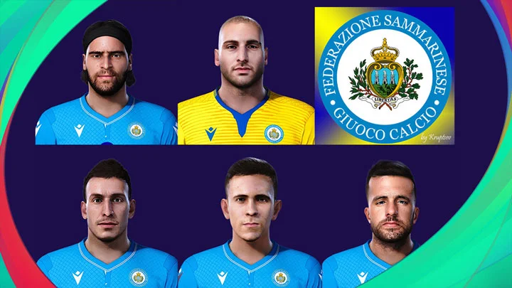 PES 2021 San Marino National Team Facepack