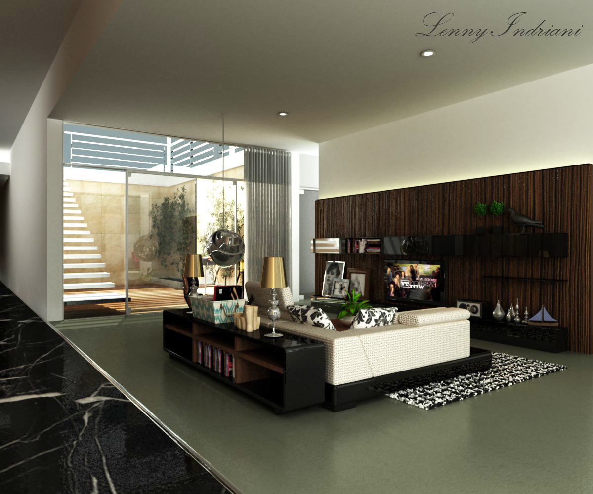 Lenny Indriani Design Modern Living Room Interior Design By Lenny