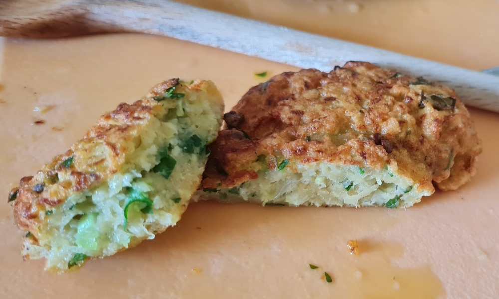 Barbaras Spielwiese: Zucchini-Kartoffel-Puffer