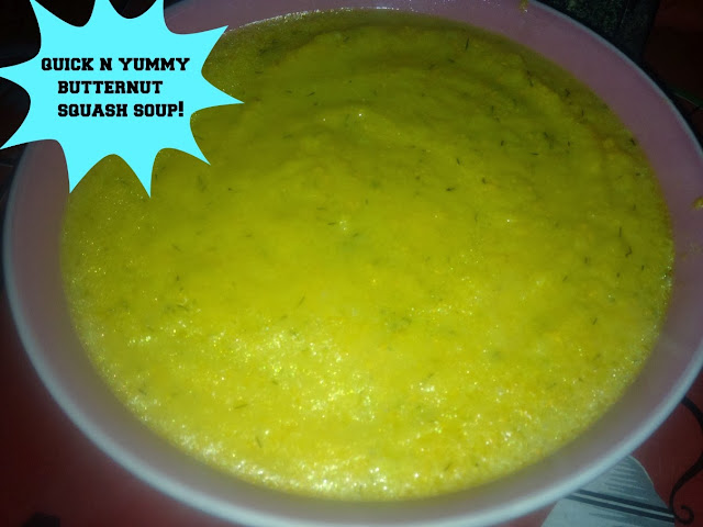 Butternut Squash Soup Recipe LOWER FAT