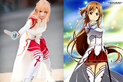 Foto Cosplay Asuna Sword Art Online 01