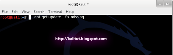 How To Update Kali Linux And Fix Update Error Kalitut