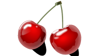 red cherry clipart