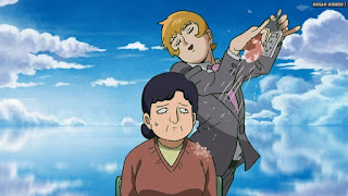 モブサイコ100アニメ 2期6話 霊幻新隆 れいげん Reigen Arataka CV.櫻井孝宏 | Mob Psycho 100 Episode 18