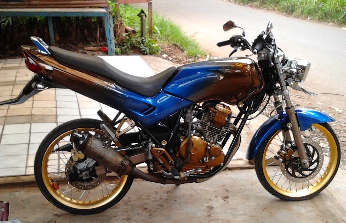 Foto Modifikasi Motor Yamaha Scorpio Z Ring 17 Terbaik Dan Terbaru 2015