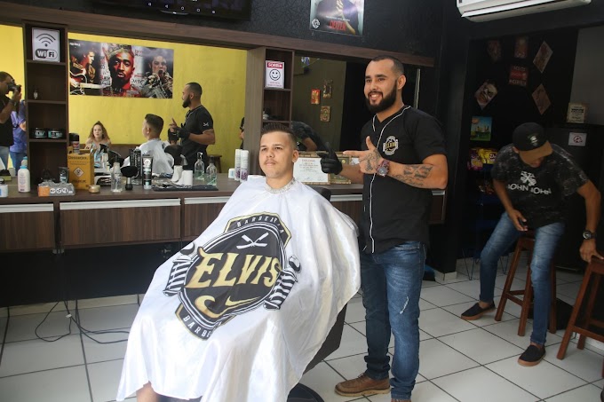 BARBEARIA QUE COMEÇOU ATENDIMENTOS EM BAIRRO CARENTE HOJE É SUCESSO EM JI-PARANÁ