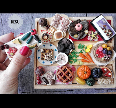 Jedzenie do domków dla lalek- moja kolekcja/Rement miniature food