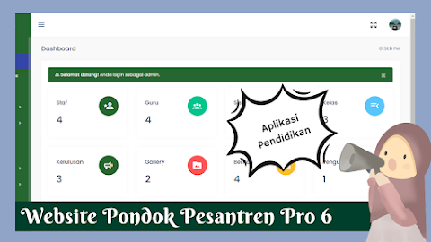 Website Pondok Pesantren Pro 6