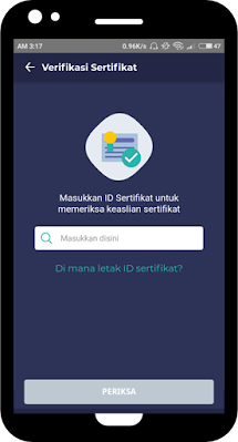 verifikasi sertifikat