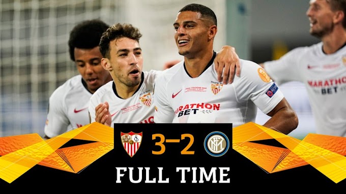 De Jong the hero as Sevilla lift the Europa League trophy