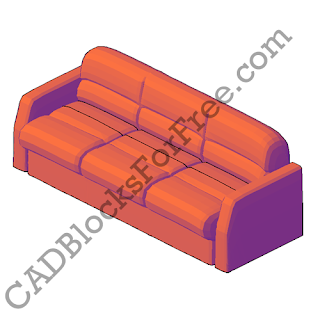 Free CAD Blocks Furniture Seating 3D