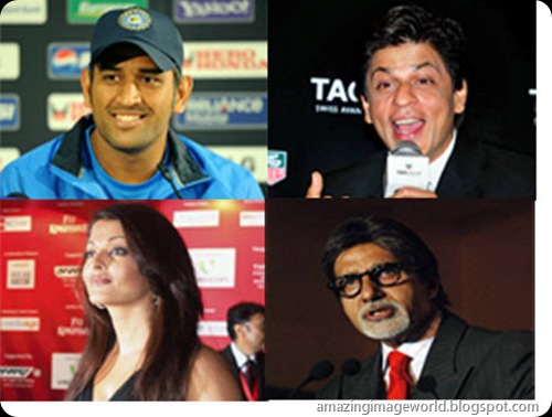 Top celebrities list001