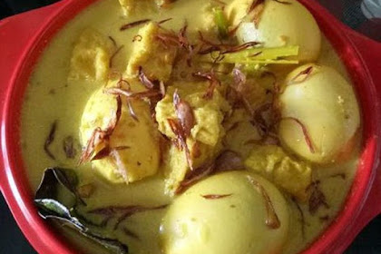 Resep Opor Telur Tahu Enak dan Lezat, Masakan Nusantara