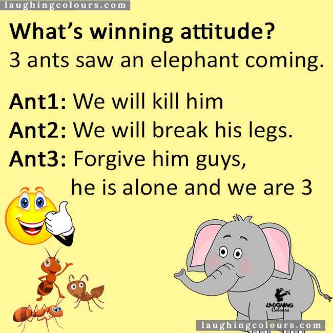 Ant and Elephant Jokes Full Collection in English and Hindi Free SMS jpg (650x650)