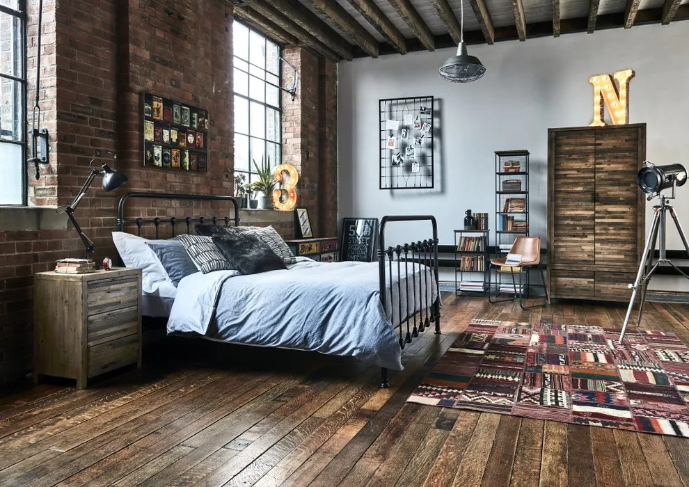 7 Industrial Chic Bedroom Design Ideas To Inspire - Interior Idea