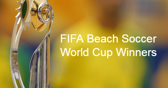 Fifa Beach Soccer World Cup Champions List Sports History