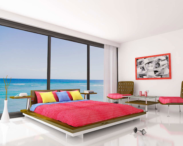 contemporary bedroom interior design