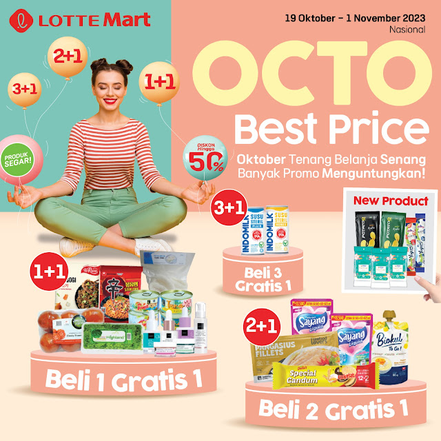 Promo Lottemart OCTOBEST PRICE 19 Oktober - 1 November 2023