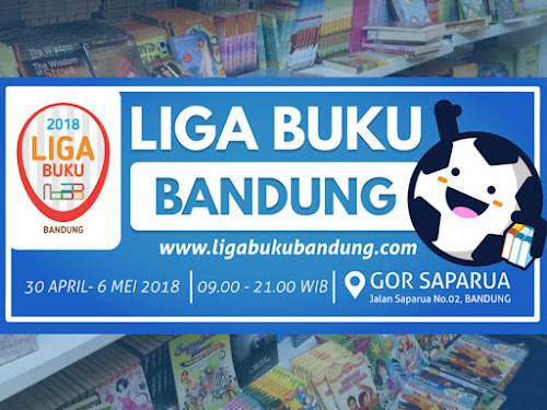 Liga Buku Bandung 2018 di GOR Saparua
