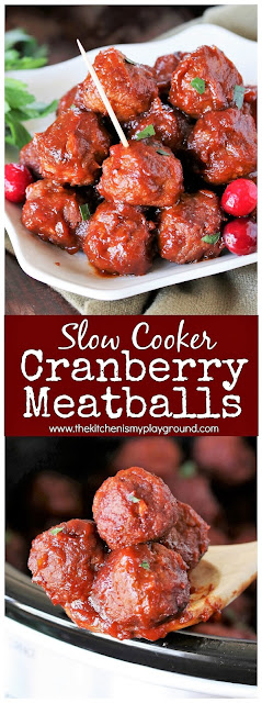  Take wages of wearisome cooker convenience for vacation larn Slow Cooker Cranberry Meatballs