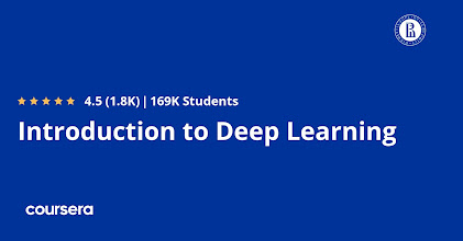 best Coursera course for Deep learning
