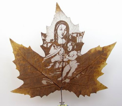 Leaf Carving Artwork