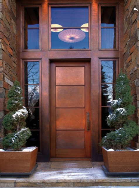 gambar pintu rumah minimalis terbaru dari kayu